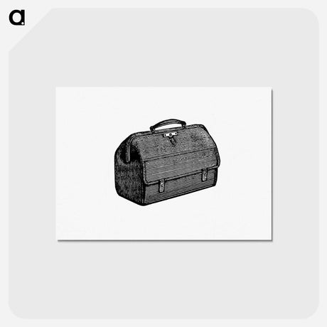 アートポストカード-Medical Bag from The Ocean as a Health Resort
 - 大英図書館 Postcard.