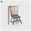 アートメモ帳-Comb-Back Windsor Side Chair
 - バーンズ・コレクション Memo.
