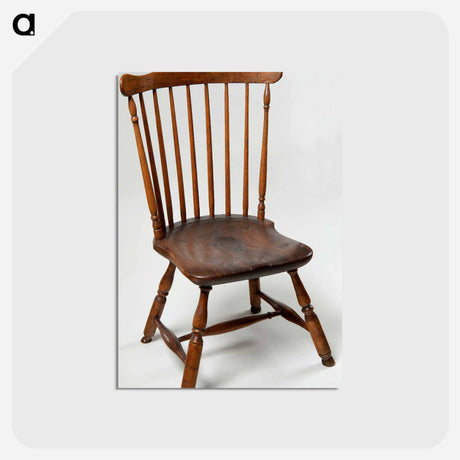アートポストカード-Comb-Back Windsor Side Chair
 - バーンズ・コレクション Postcard.