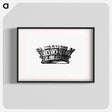 アートポスター-European Crown Engraving
 - 大英図書館 Poster.