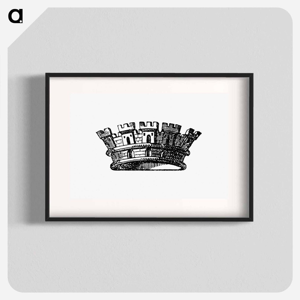 アートポスター-European Crown Engraving
 - 大英図書館 Poster.