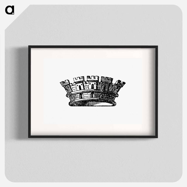 アートポスター-European Crown Engraving
 - 大英図書館 Poster.