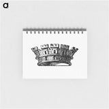 アートメモ帳-European Crown Engraving
 - 大英図書館 Memo.