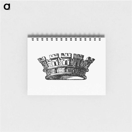 アートメモ帳-European Crown Engraving
 - 大英図書館 Memo.
