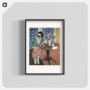 アートポスター-Woman Reading - アンリ マティス Poster.