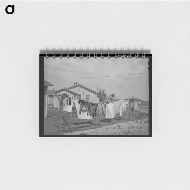 アートメモ帳-Cattle Roundup Near Marfa
 - ラッセル リー Memo.