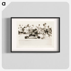 アートポスター-Cart Racing
 - セントルイス美術館 Poster.