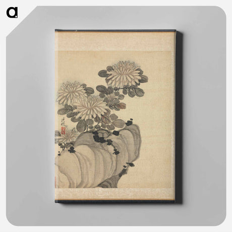 アートパネル-Chrysanthemum and Rock
 - クリーブランド美術館 Canvas.