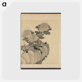 アートポストカード-Chrysanthemum and Rock
 - クリーブランド美術館 Postcard.