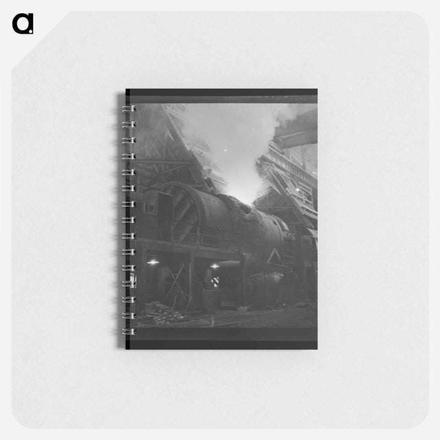 アートメモ帳-Horse Tied in Bradford
 - ラッセル リー Memo.