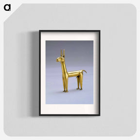 アートポスター-Llama Figurine
 - セントルイス美術館 Poster.