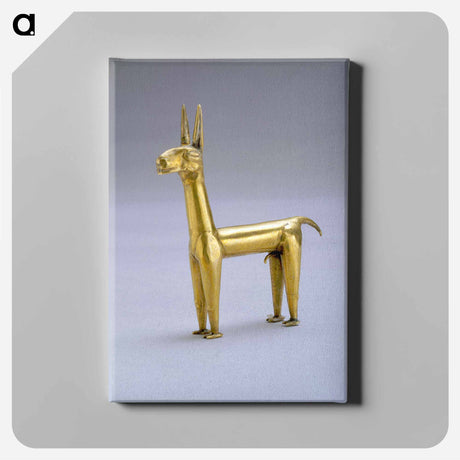 アートパネル-Llama Figurine
 - セントルイス美術館 Canvas.