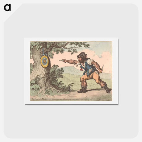 アートポストカード-Le Coup de Maitre
 - イェール大学アートギャラリー Postcard.
