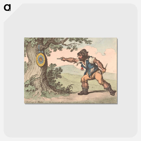 アートポストカード-Le Coup de Maitre
 - イェール大学アートギャラリー Postcard.