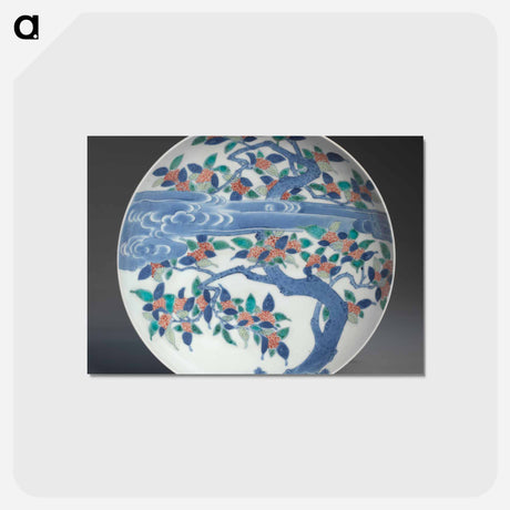 アートポストカード-Dish with Sweet Osmanthus and Cloud
 - クリーブランド美術館 Postcard.