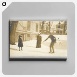 アートパネル-Ice Skating
 - セントルイス美術館 Canvas.