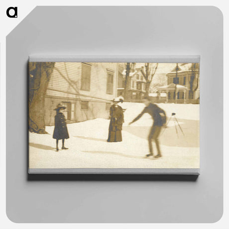 アートパネル-Ice Skating
 - セントルイス美術館 Canvas.