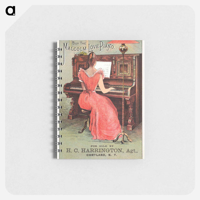 アートメモ帳-Malcolm Love Piano
 - ボストン公共図書館 Memo.