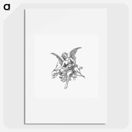アートポスター-Feminine Angel from The Austro-Hungarian Monarchy In Speech And Image
 - 大英図書館 Poster.