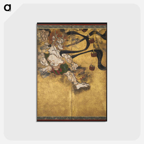 アートポストカード-God of Thunder
 - クリーブランド美術館 Postcard.