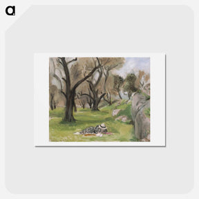 アートポストカード-Paysage Du Midi - アンリ マティス Postcard.
