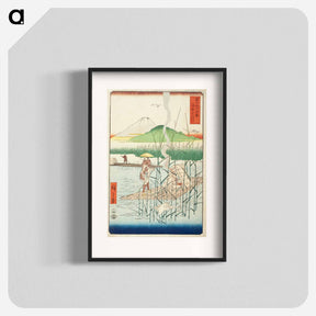 アートポスター-Sagami River
 - 歌川 広重 Poster.