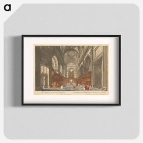 アートポスター-The Choir of St. Paul's Cathedral
 - イェール大学アートギャラリー Poster.