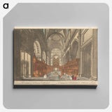アートパネル-The Choir of St. Paul's Cathedral
 - イェール大学アートギャラリー Canvas.