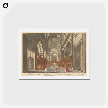 アートポストカード-The Choir of St. Paul's Cathedral
 - イェール大学アートギャラリー Postcard.