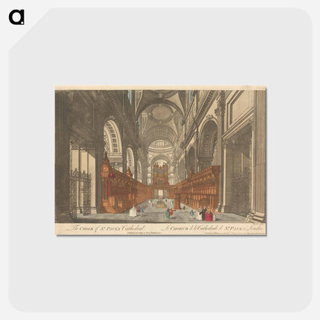 アートポストカード-The Choir of St. Paul's Cathedral
 - イェール大学アートギャラリー Postcard.