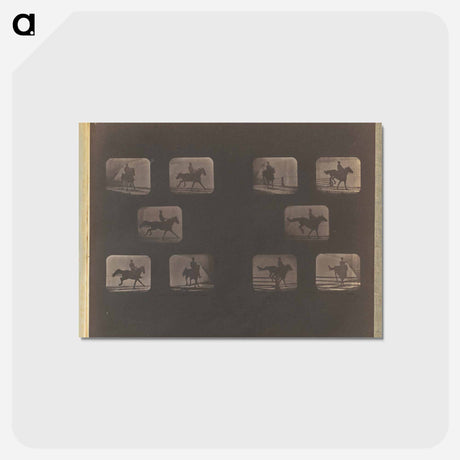 アートポストカード-Leaping
 - エドワード マイブリッジ Postcard.