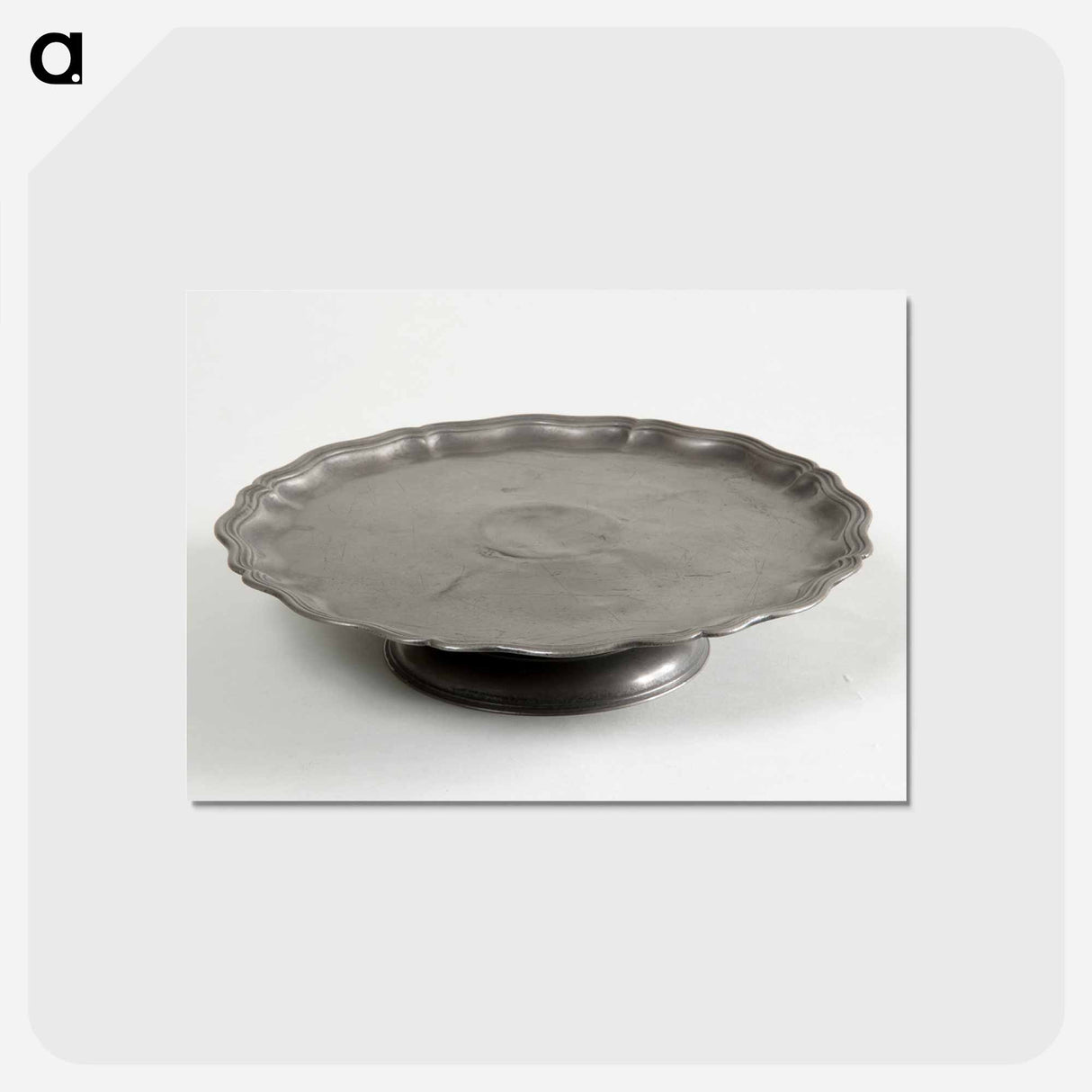 アートポストカード-Tazza or Cake Plate
 - バーンズ・コレクション Postcard.