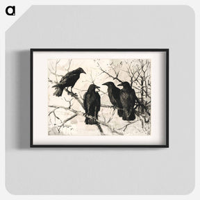 アートポスター-Crows
 - ボストン公共図書館 Poster.