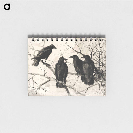 アートメモ帳-Crows
 - ボストン公共図書館 Memo.
