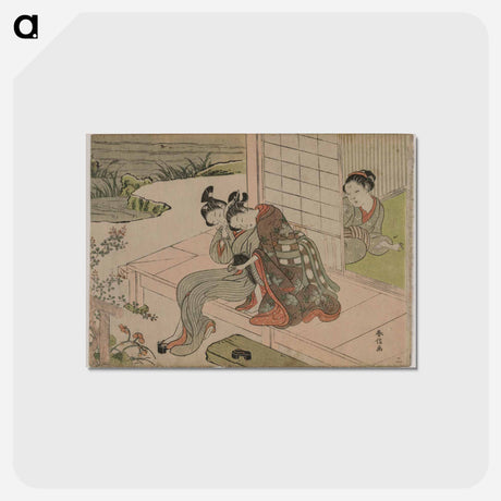 アートポストカード-Veranda Embrace
 - クリーブランド美術館 Postcard.