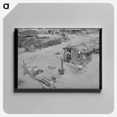 アートパネル-Hotel Entrance, Pie Town
 - ラッセル リー Canvas.