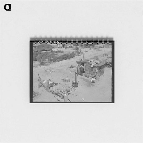 アートメモ帳-Hotel Entrance, Pie Town
 - ラッセル リー Memo.