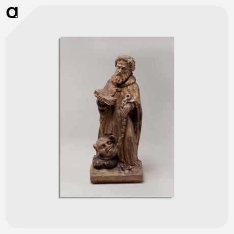 アートポストカード-Saint Anthony Abbot
 - バーンズ・コレクション Postcard.