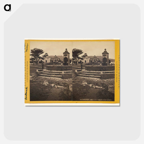 アートポストカード-Quezaltenango, Church of Calvario
 - エドワード マイブリッジ Postcard.