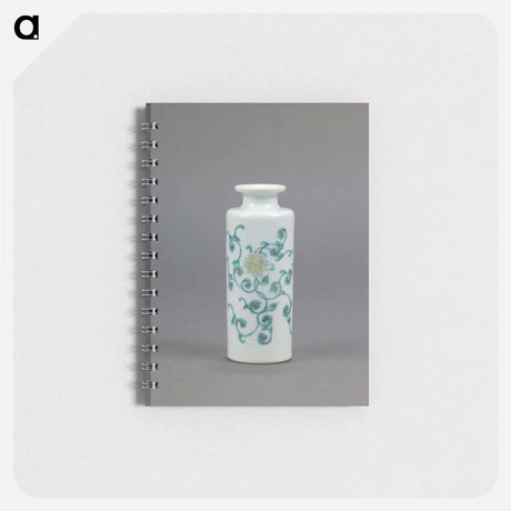 アートメモ帳-Vase with Flowers and Vines
 - セントルイス美術館 Memo.