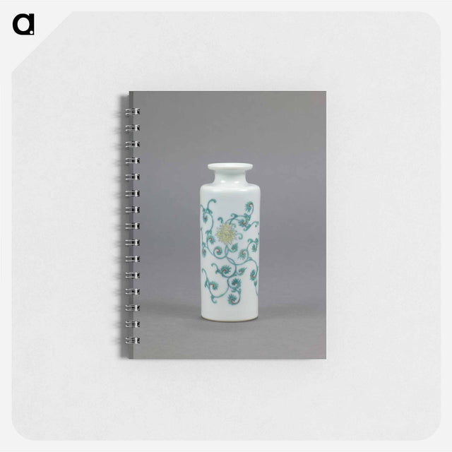 アートメモ帳-Vase with Flowers and Vines
 - セントルイス美術館 Memo.