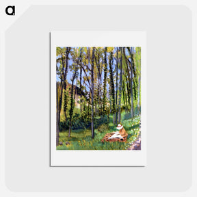 アートポストカード-In the Woods - アンリ マティス Postcard.