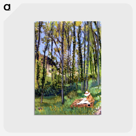 アートポストカード-In the Woods - アンリ マティス Postcard.