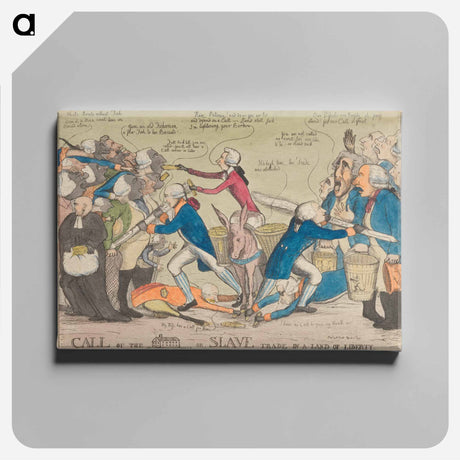 アートパネル-"Call of The [House], or, Slave Trade in a Land of Liberty"
 - イェール大学アートギャラリー Canvas.