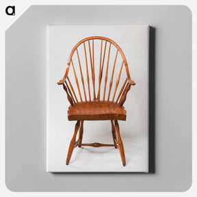 アートパネル-Bow-Back Windsor Armchair
 - バーンズ・コレクション Canvas.