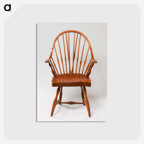 アートポストカード-Bow-Back Windsor Armchair
 - バーンズ・コレクション Postcard.