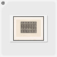 アートポストカード-Walking Mastiff
 - エドワード マイブリッジ Postcard.