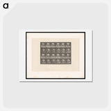アートポストカード-Walking Mastiff
 - エドワード マイブリッジ Postcard.