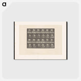 アートポストカード-Walking Mastiff
 - エドワード マイブリッジ Postcard.