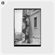 アートポストカード-Fire Escape, Tombstone Courthouse
 - ラッセル リー Postcard.